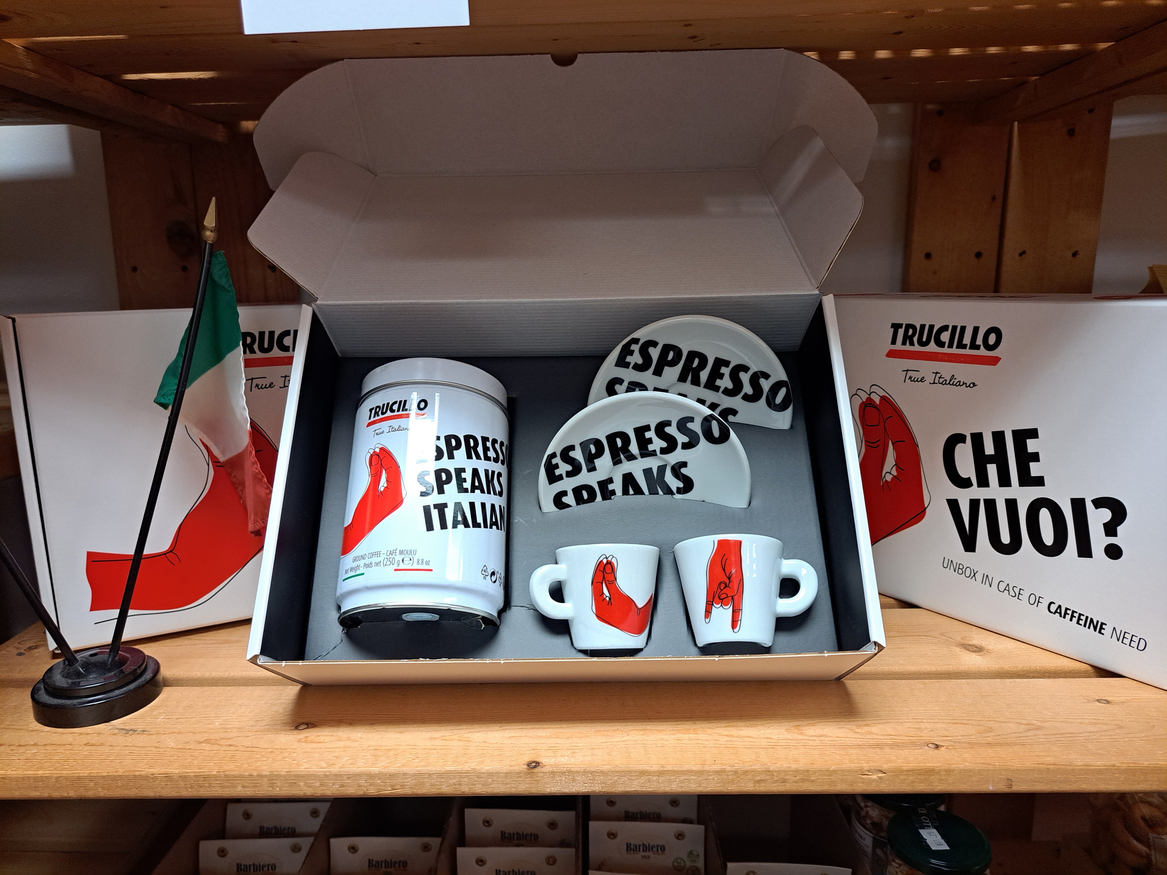 Espresso Speaks Gift Box – Italian Food Store