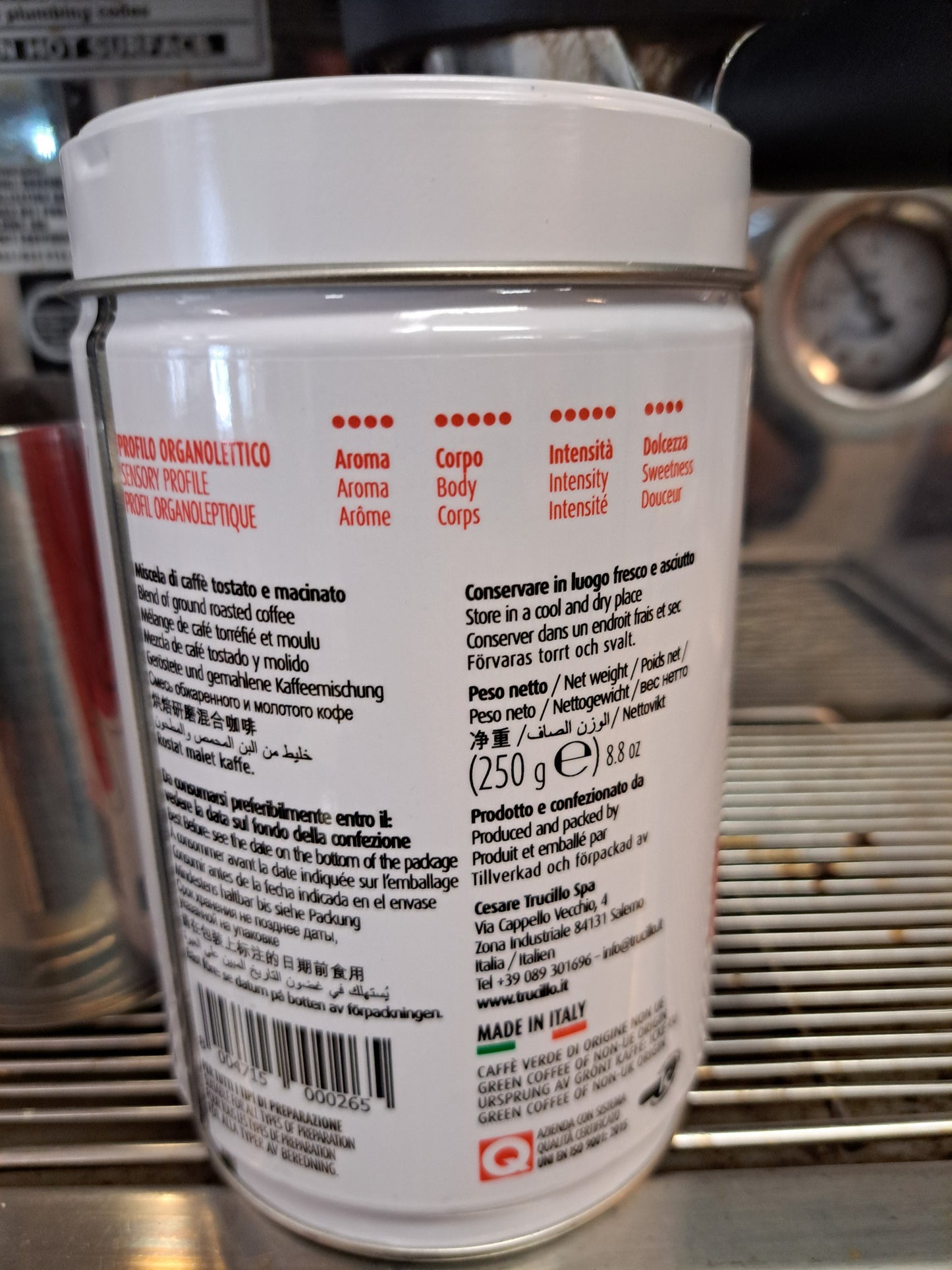 Esspresso Speaks Italian Coffee