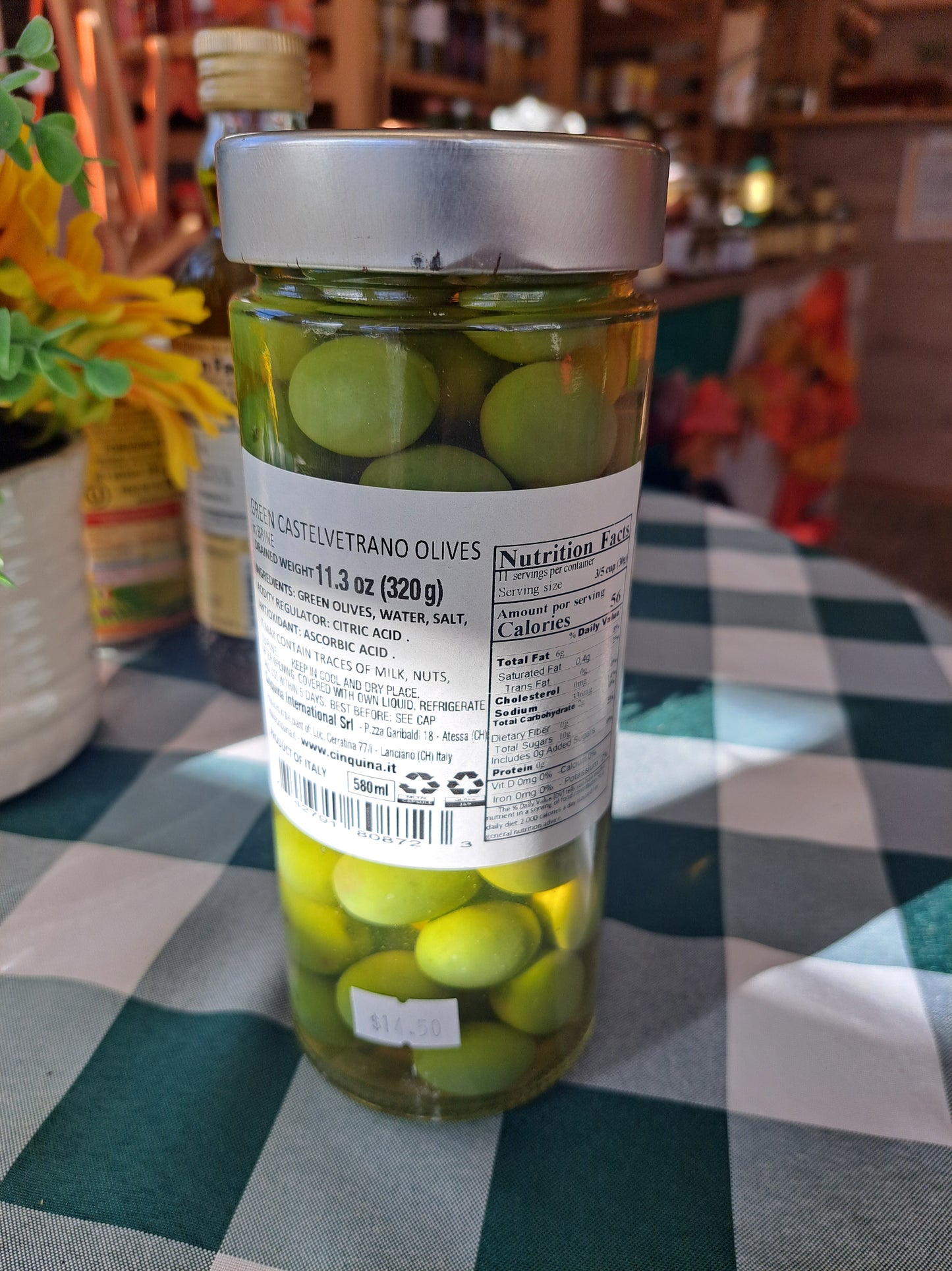 Green Castelvetrano Olives