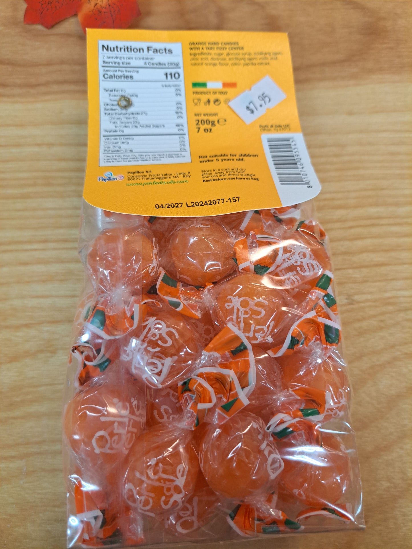 Perle di Sole Orange Candy