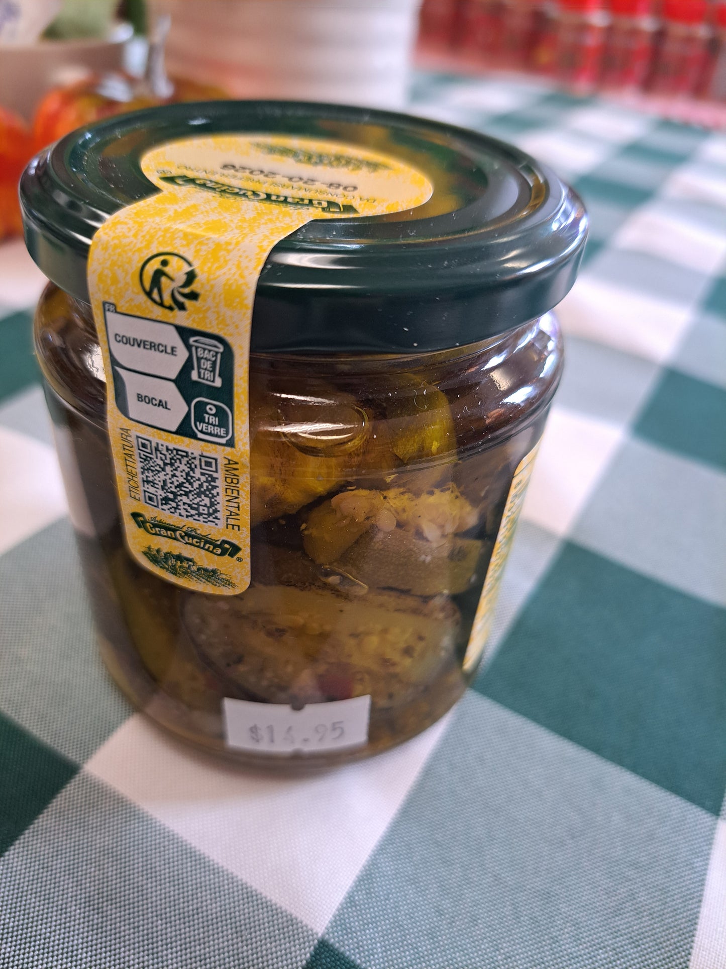 Grilled Courgettes Price