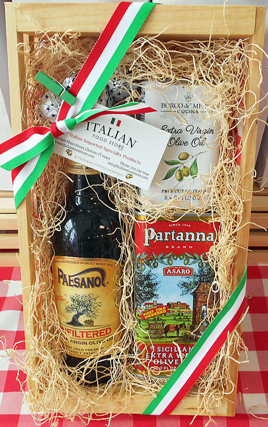 Olive Oil Samplers Gift Box – Italian Food Store