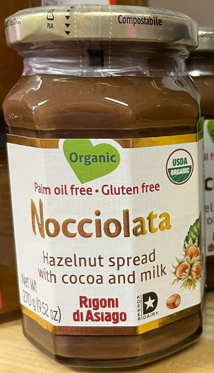 Nocciolatta hazelnut spread with cocoa and milk - orgainic