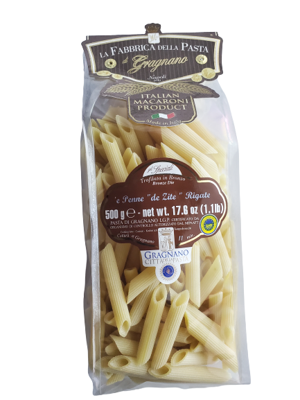 E Penne. de zite Rigate