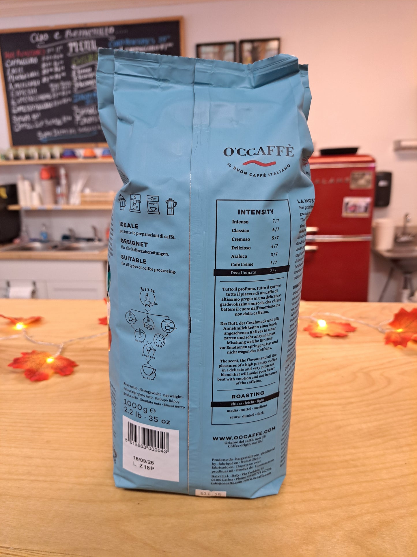 O'CCAFFE Espresso Decaffeinato