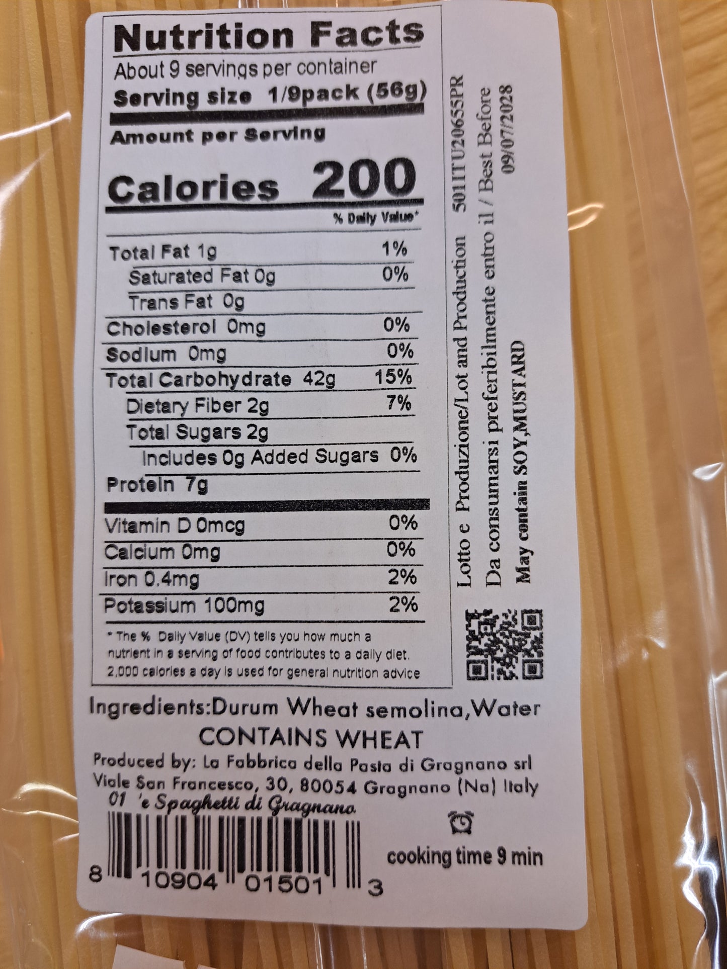 Spaghetti di Gragnano