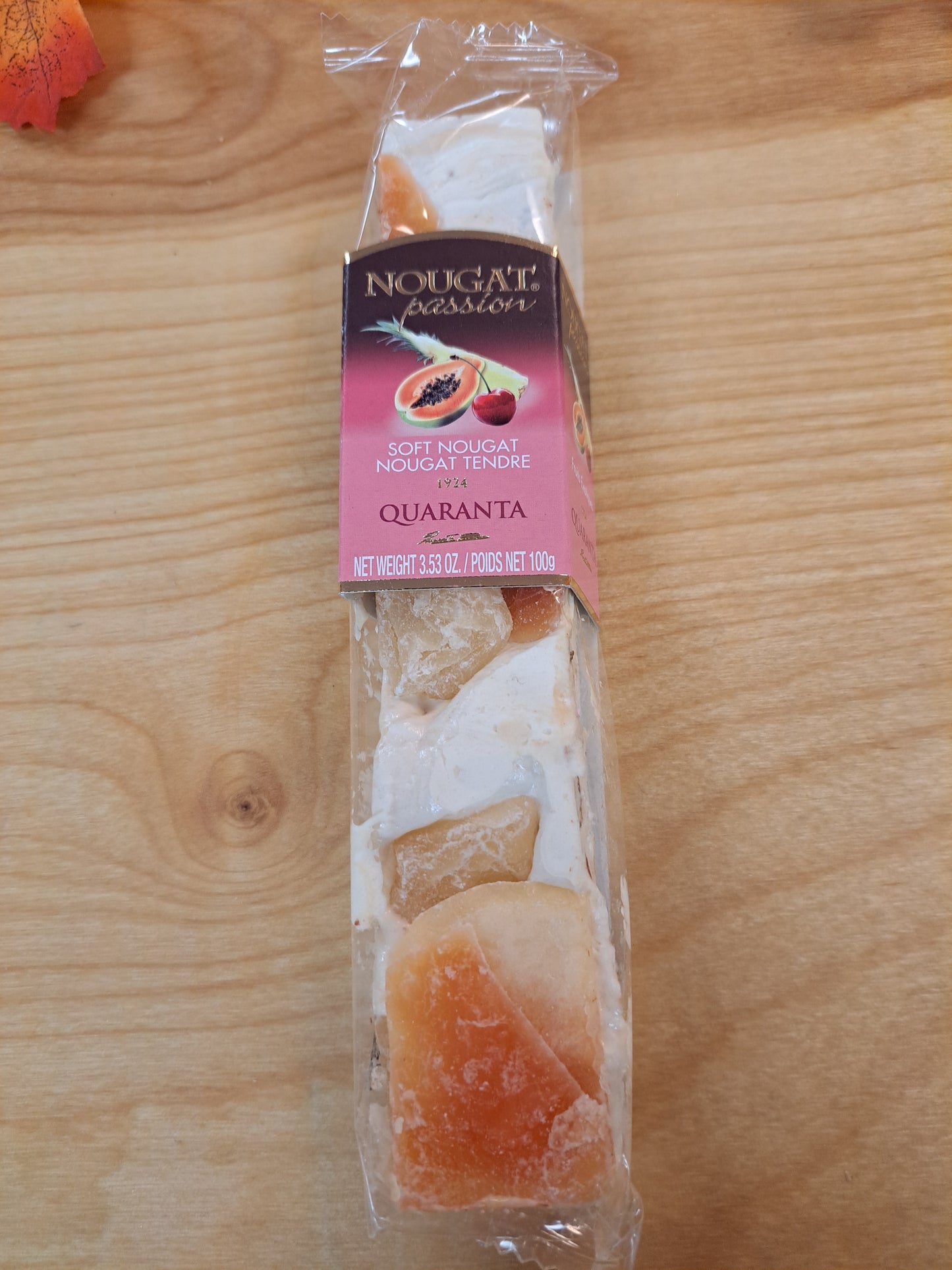 Quaranta Soft Nougat with Exotic Fruits