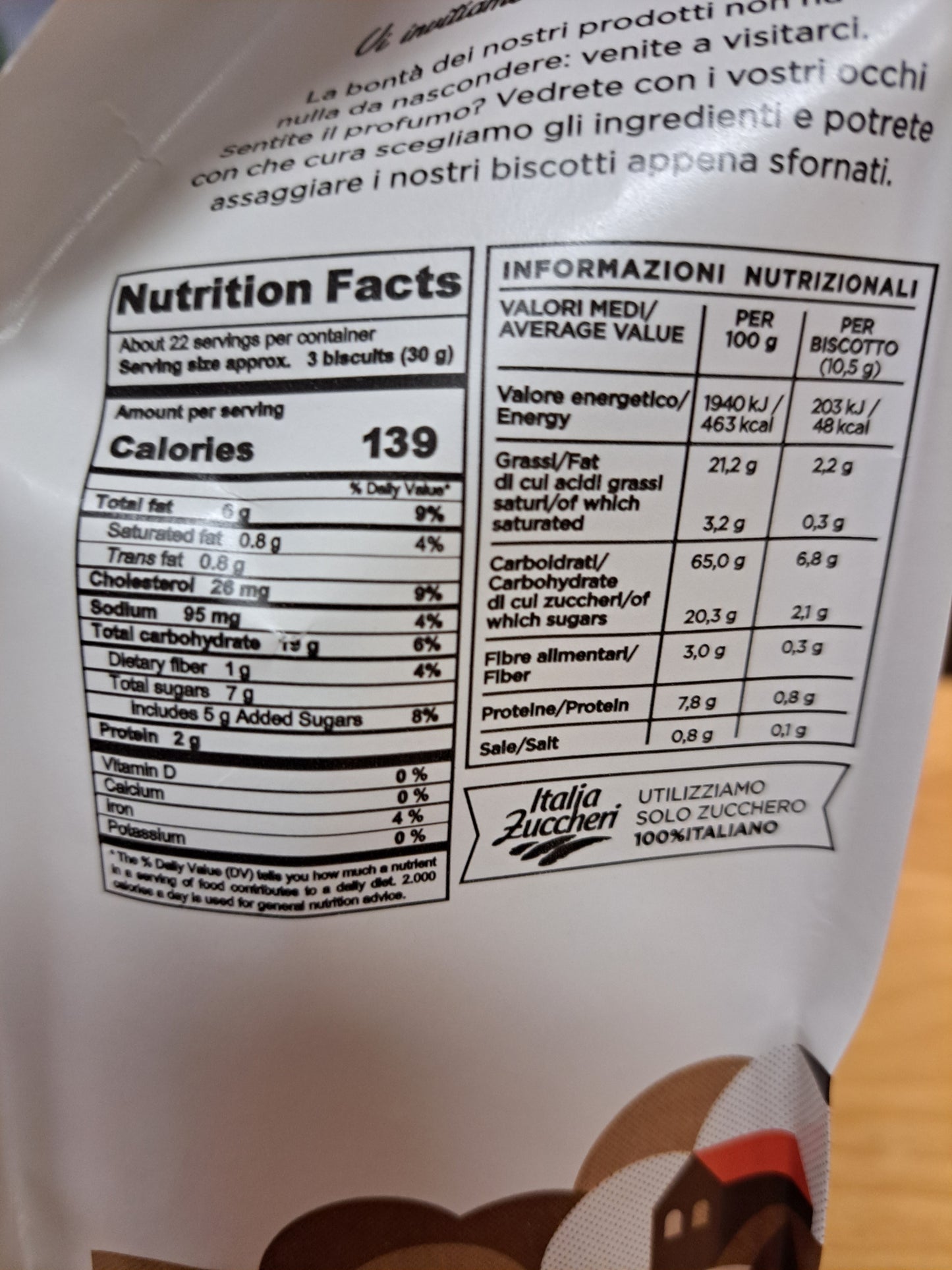 Capricci Chocolate Cookies