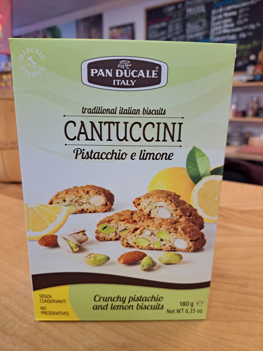 Cantuccini Pistachio Lemon Biscotti