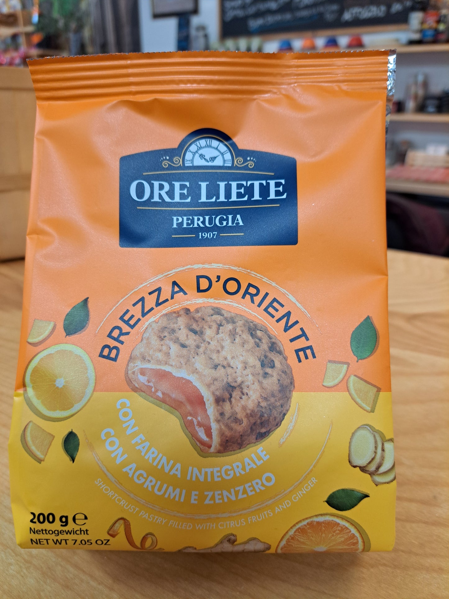 Brezza D'Oriente Citrus Ginger Cookies