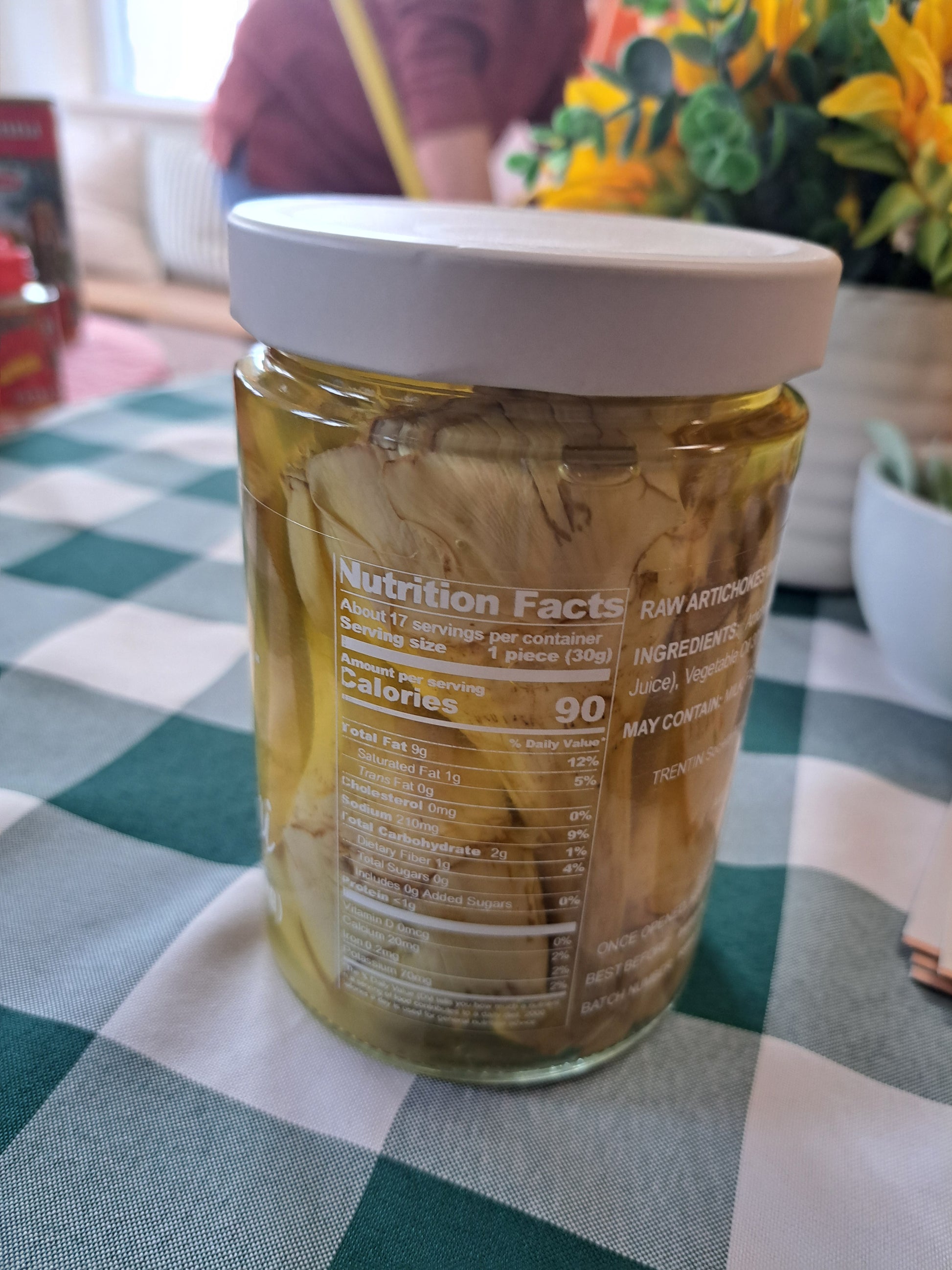 Artichokes with Stem Info