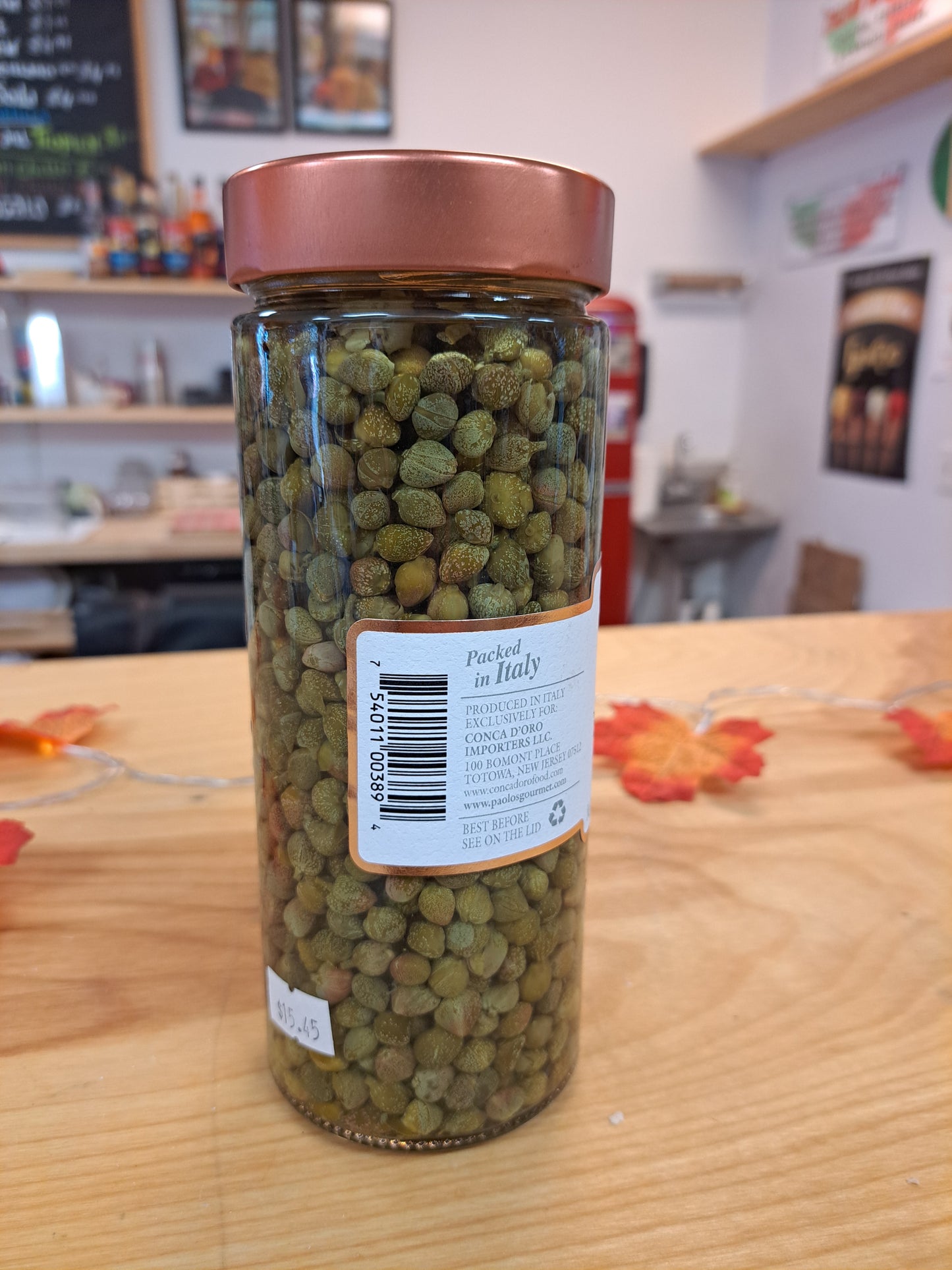 Capers in Vinegar Side