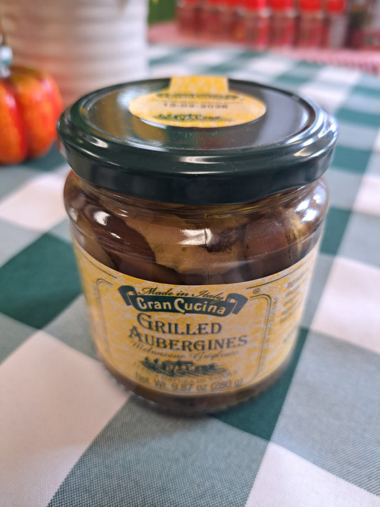 Grilled Aubergines