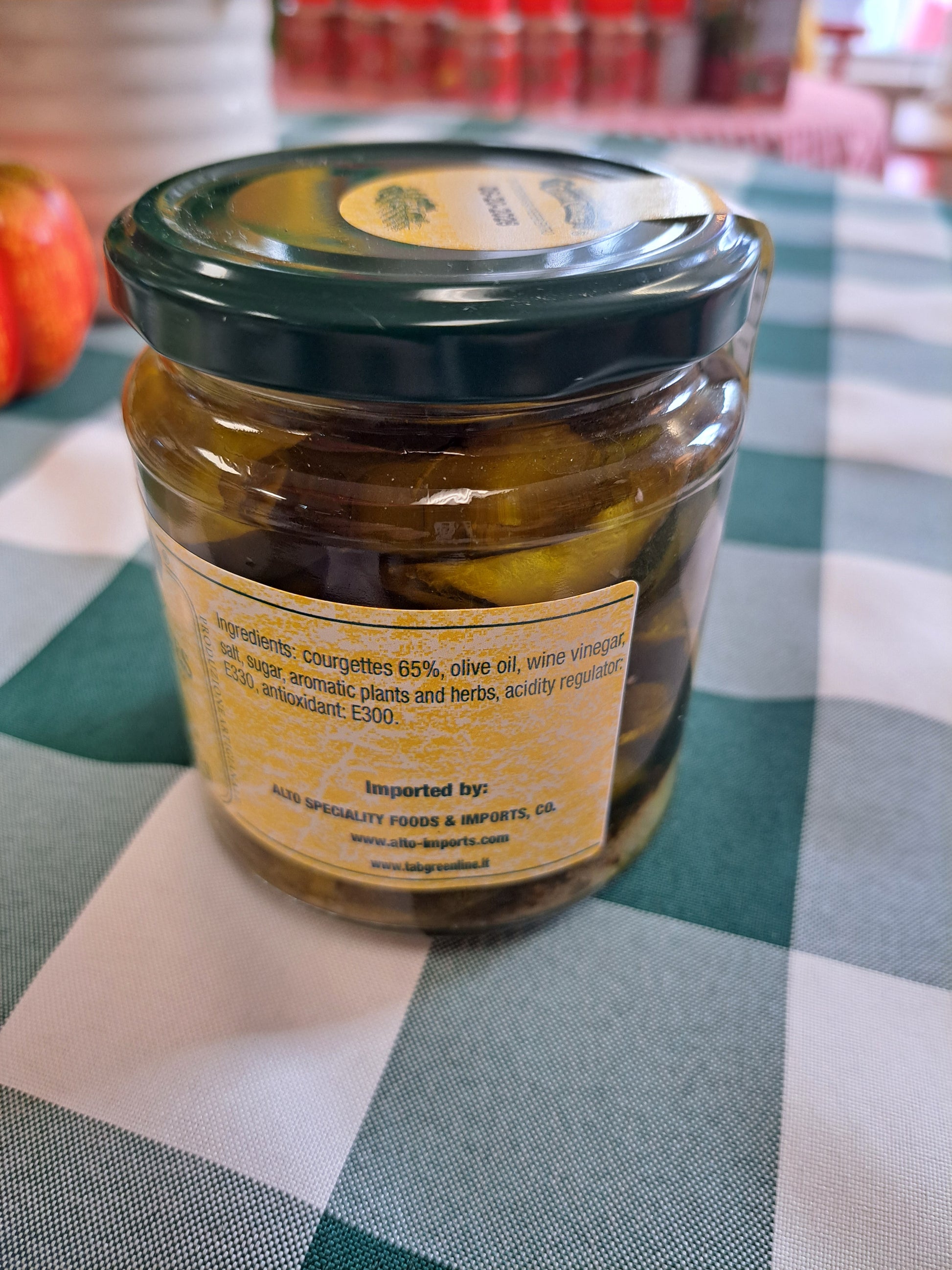 Grilled Courgettes Info