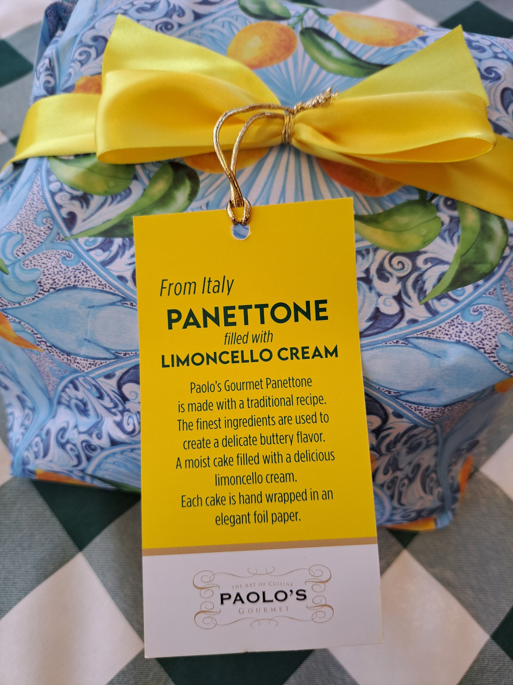 Limoncello Panettone