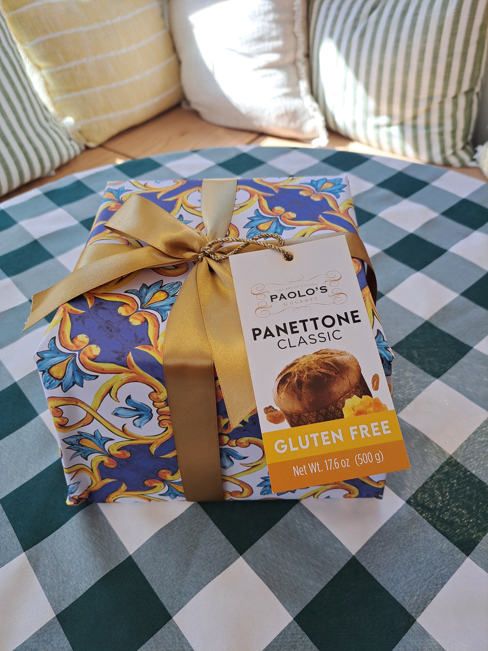 Panettone Gluten Free Label