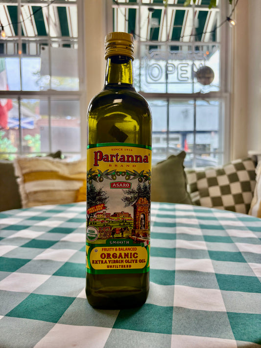 Partanna Extra Virgin Organic  Unfiltered