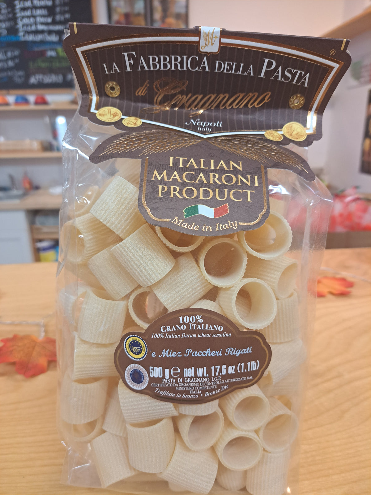 e Miez Paccheri Rigati – Italian Food Store