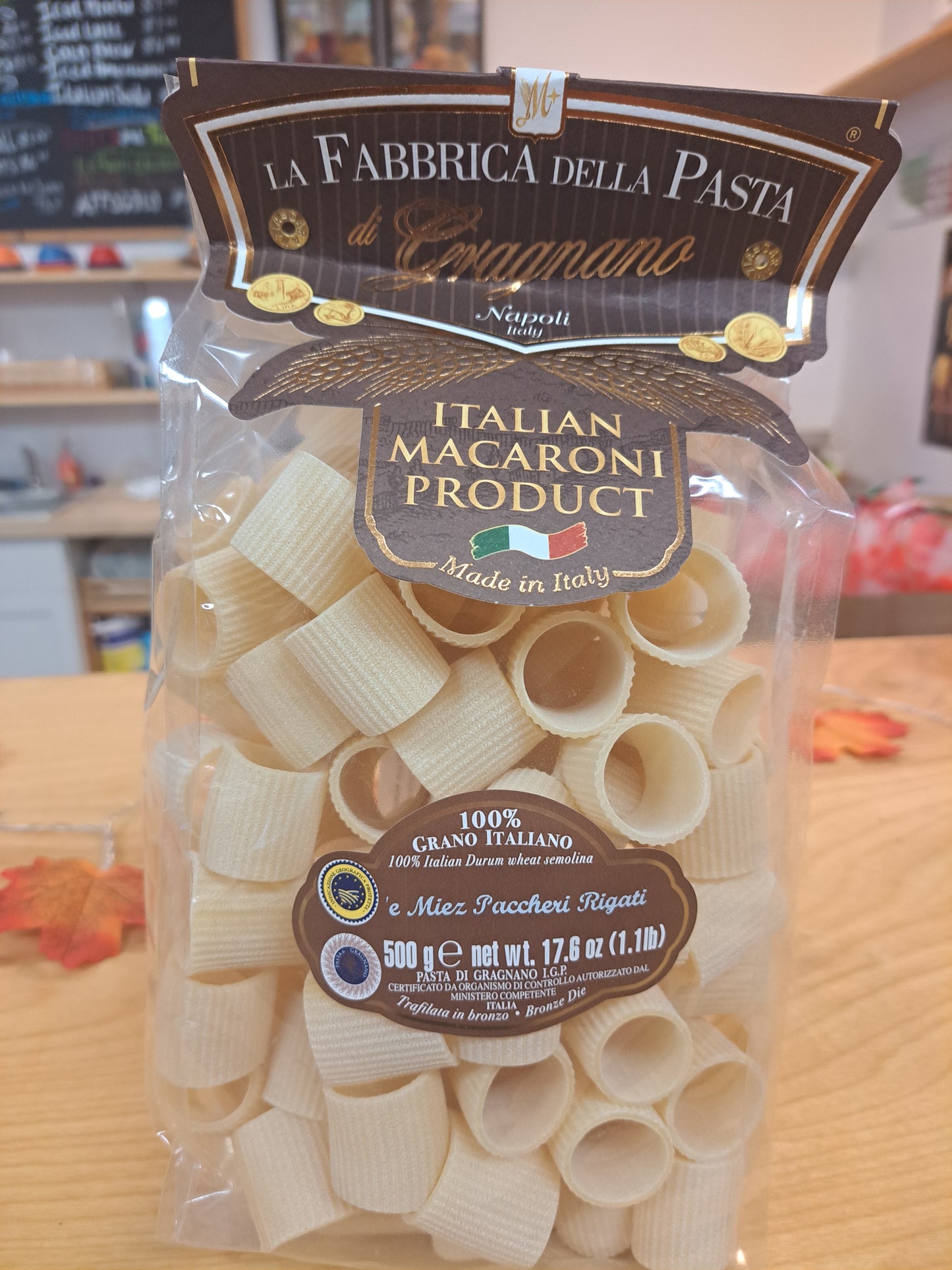e Miez Paccheri Rigati