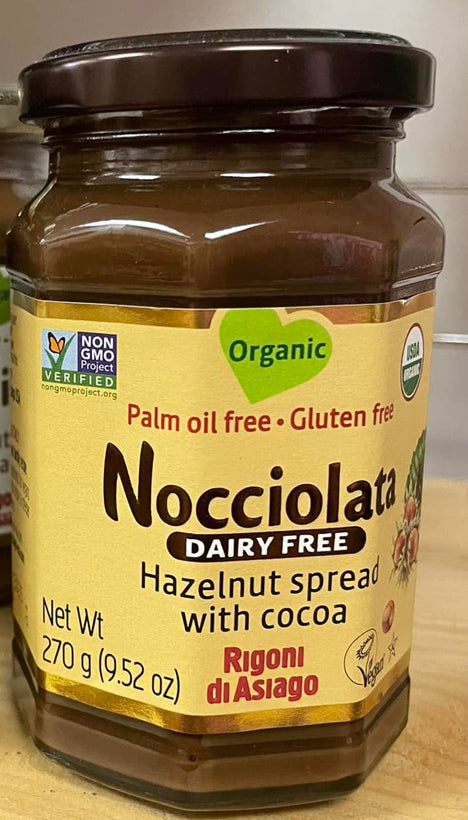 Nocciolata Organic Hazelnut Spread, 9.52 oz