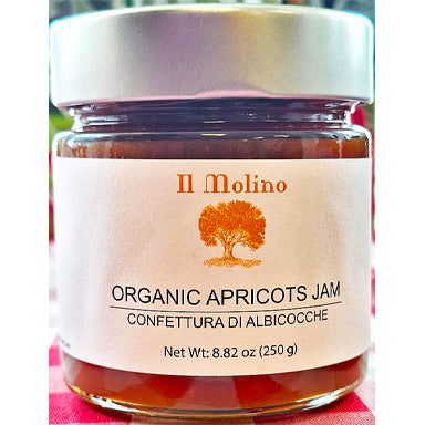 Imported Italian Organic Apricots Jam