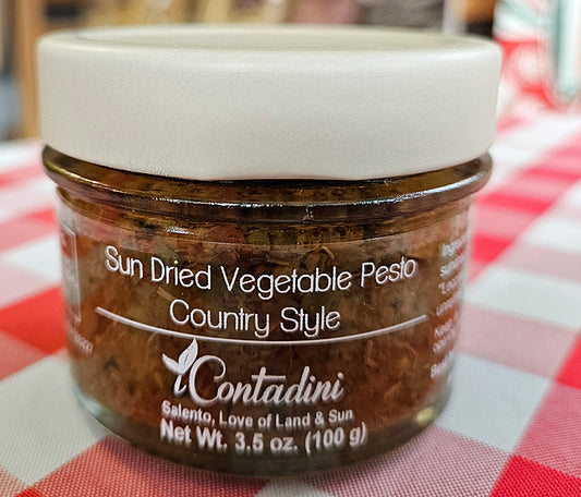 Sun Dried Vegetable Pesto Country Style - Imported