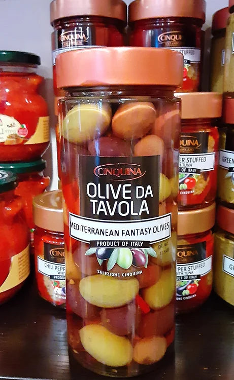 Mediterranean Fantasy Olives  11.4 oz.