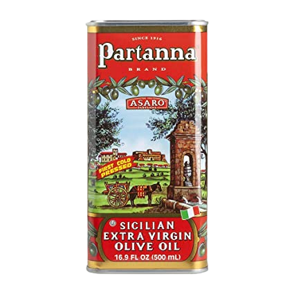 Partanna Extra Virgin Olive Oil - 16.9oz