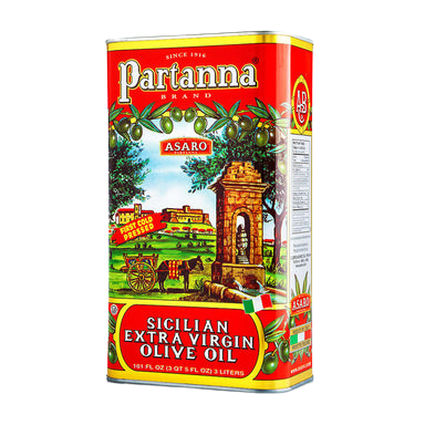 Partanna Extra Virgin Olive Oil - 3 Litres or 101.4 oz