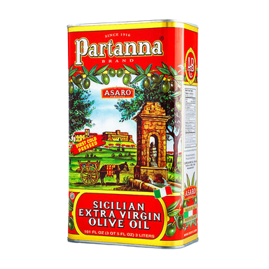 Partanna Extra Virgin Olive Oil ~ 1 Litre - 33.8oz